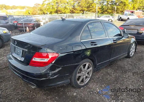 2014 Mercedes-Benz C 300 Sport 4Matic from USA, damaged, VIN WDDGF8AB6EA948275